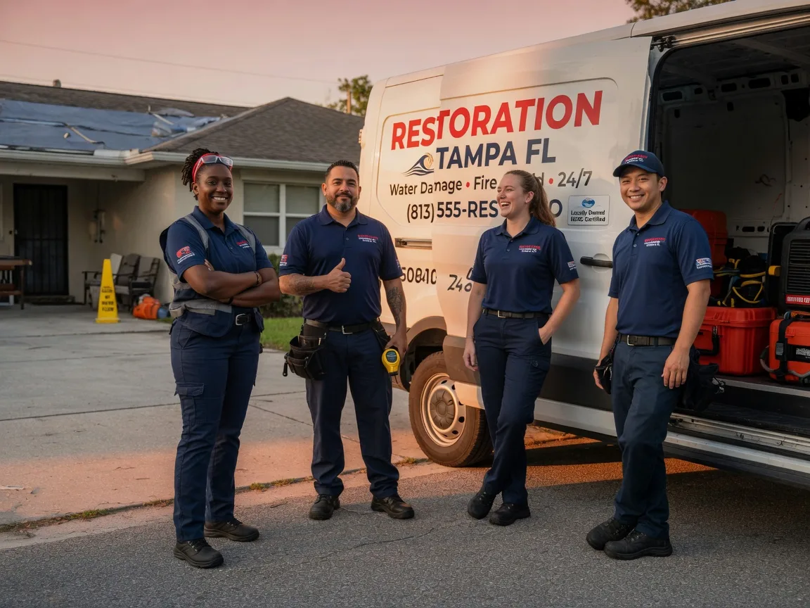 Water Damage Restoration company in West Manchester, OH