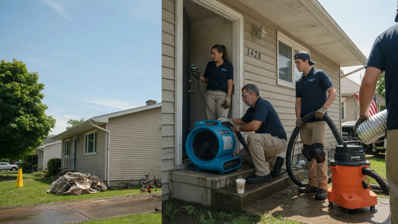 Water Damage Restoration in West Manchester, OH near me